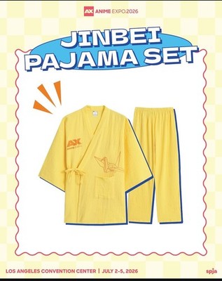 2026 Anime Expo Jinbei Pajama Set Large