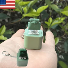 Stress-Relieving Clicky Keyboard Croaking Frog Keychain Fidget Keychain Adult US