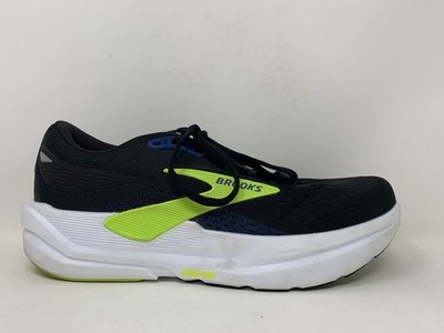 Brooks Ghost Max 3 Shoes Men Size 10.5 2E Wide Black Navy Acid Lime Road Running MEN main image 4