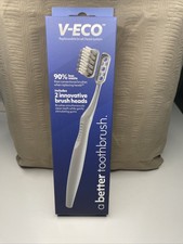 V-Eco Replaceable Brush Head System. Includes 2 Innovative Brush Heads. New