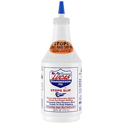 Lucas LUC10009 Transmission Fix 24 oz., Brown (Packaging May Vary) , White