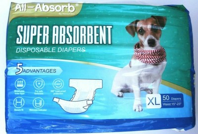 super absorbent dog diapers
