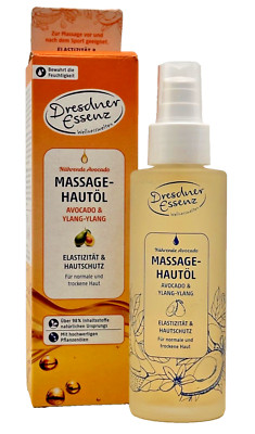 2er Pack. DRESDNER ESSENZ Massage Hautöl Nährende Avocado 2 x 100ml