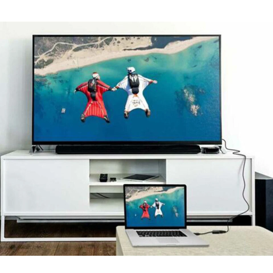 HD 1080P High Speed Cable Adapter Displayport DP Display Port to DVI Male Female - Image 3 of 4