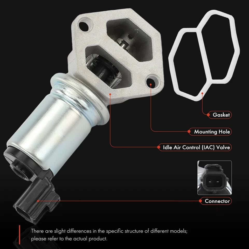 Válvula de control de aire de ralentí para Ford Explorer Explorer Sport Trac Mercury Mountaineer Foto 3 de 4