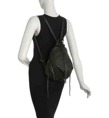 NWT REBECCA MINKOFF Julian medium Leather Backpack Caramello  display picture 1
