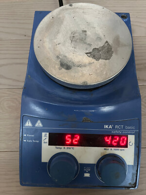 IKA RCT basic  hotplate  stirrer  digital magnetic hot plate heating stirring kl