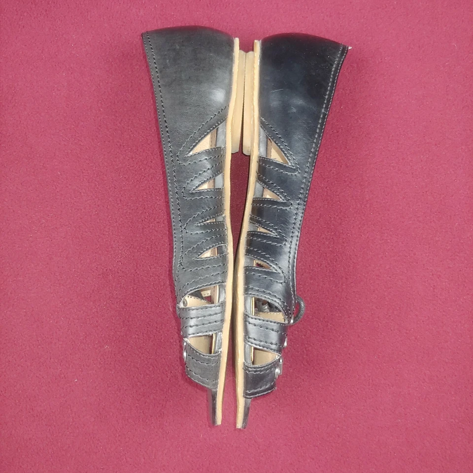 Calvin Klein Jeans shoes size 7 dress up casual slip-on open toe laces - Image 4 of 4