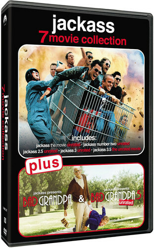 Jackass 7-Movie Collection, DVD, Steve-O,Johnny Knoxville,Bam