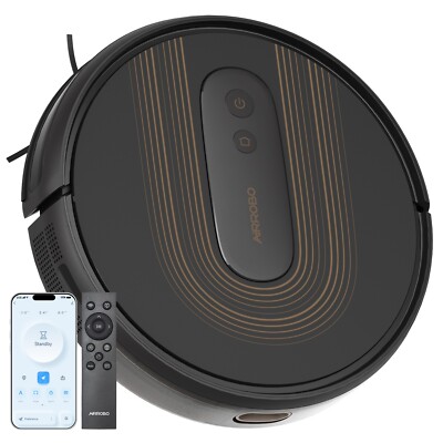 AIRROBO G50 Robotic Robot Vacuum Cleaner 2800Pa Self-Charging Smart Mapping APP
