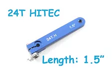 1PC 1.5" Heavy Duty Aluminum 24T Hitec Servo Arm Horn (US GOOD SELLER/SHIPPING)