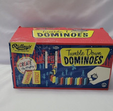 Vintage Ridley's Tumble Down Domino Set 240 Pcs.