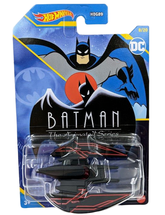 Hot Wheels 1:64 Batman Batplane Diecast Metal Jet Toy Model