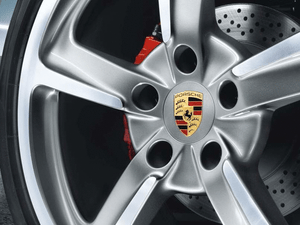 Wheel Hub Cover - Brilliant - Porsche Genuine (000-044-607 ...