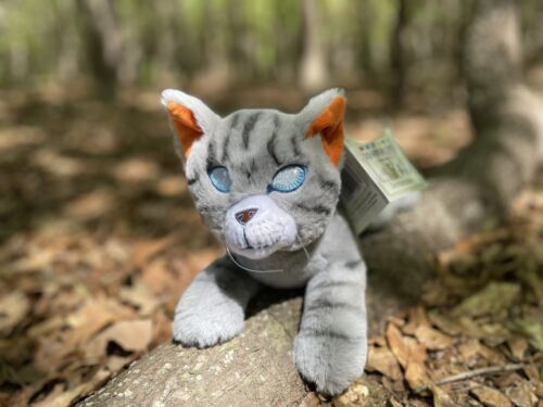 Warrior Cats Jayfeather Plush toy Thunder Clan Cat Warriors Collectable new