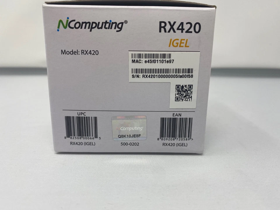 Ncomputing Rx420-igel Enterprise-ready Thin Client for Citrix Virtual Terminal - Image 2 of 4