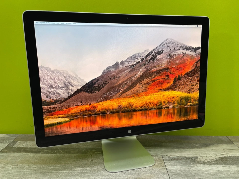 Apple Cinema Display LED A1267 24" LED Silver MB382LL/A - 1920x1200 MagSafe USB - Image 3 of 4