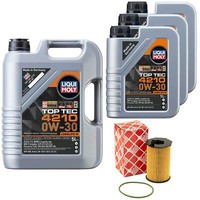 MotoröL Set Top Tec 4210 0W-30 8 Liter + ÖLfilter FüR Porsche VW Touareg 3.0