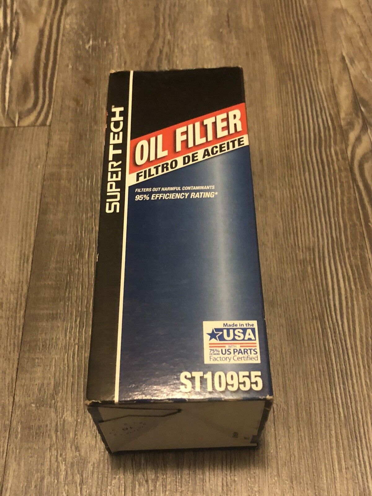 SUPERTECH Oil Filter ST10955  95% Efficiency Rating