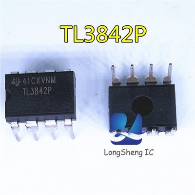 10PCS TL3842P CURRENT-MODE PWM CONTROLLERS DIP8 new #ea