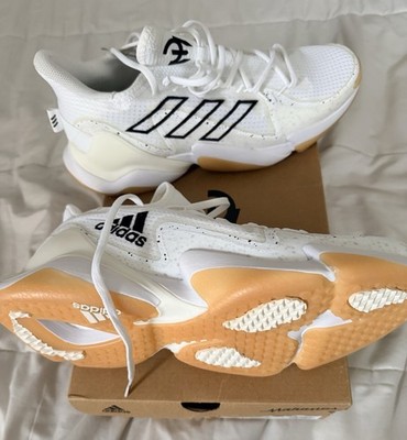 Adidas Patrick Mahomes 1 Impact FLX White Black Off-White Men s Trainers 11.5