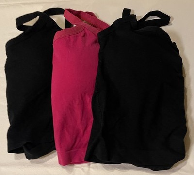3 New Small Bras - 3 Colors - Stretches. Tank Top Style. No Wires. No Tags.