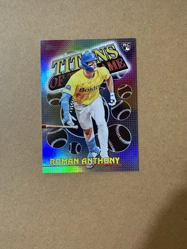 2026 Topps Baseball Roman Anthony Titans Of The Game Rookie Insert Card #TOG-9