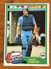 1981 Topps Gary Carter #660 Montreal Expos Hall of Fame Vintage Baseball Card 
