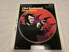 Video Disc Vintage Media 1970s Dirty Harry Clint Eastwood