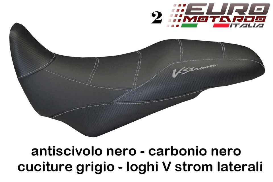 Cubierta de asiento de espuma confort Suzuki Vstrom DL 1000 2014-2018 TPZ Agrigento Foto 2 de 3