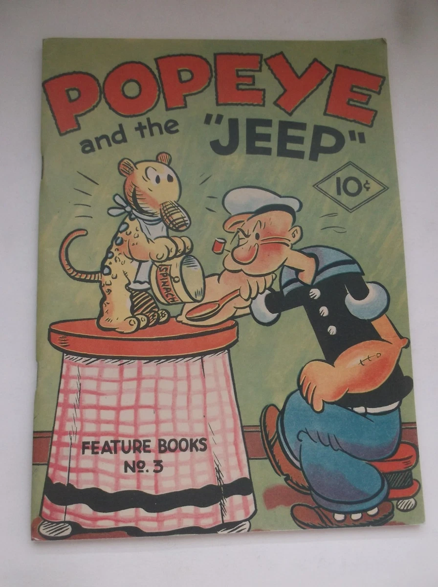 US Comics Popeye Platinum Age (1897-1937) Era Comics, Graphic