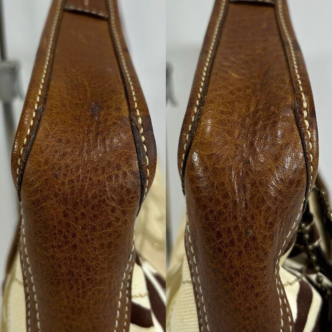 Coach Soho Patchwork Leather Canvas One Hand Shou… - image 20