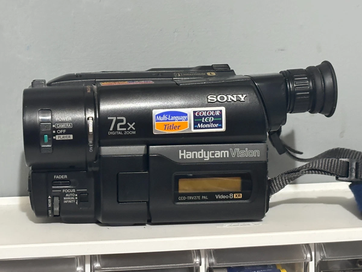 Sony Handycam Vision Video 8 Camcorders 72x Digital Zoom for sale