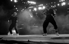Rappers Pepa and Salt from Salt-N-Pepa performs at Kemper Arena in- Old Photo 2
