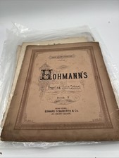Vintage 1887 Hohmann Edward Schuberth & co, Practical Violin school Book V