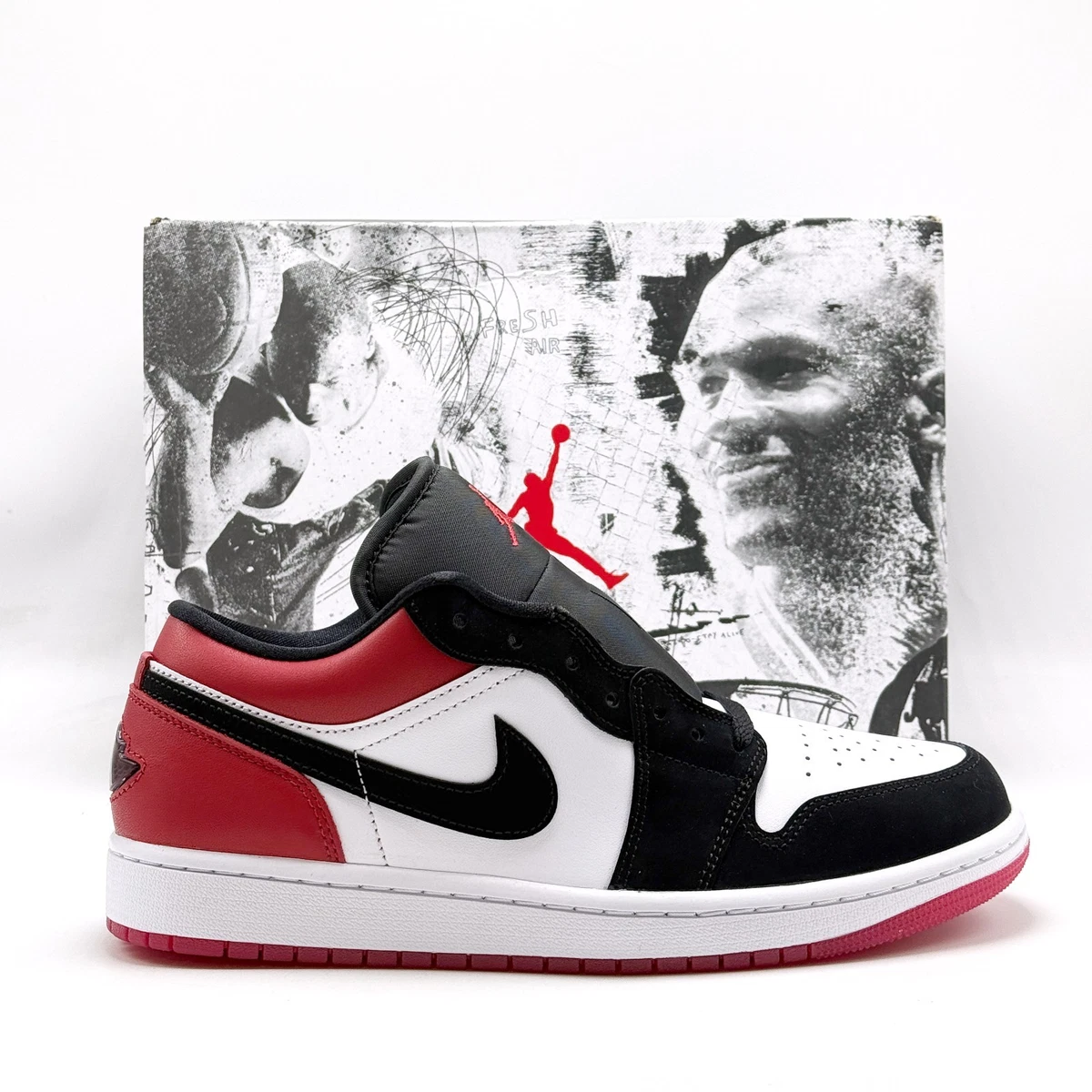Jordan 1 Low White Black for Sale | Authenticity Guaranteed | eBay