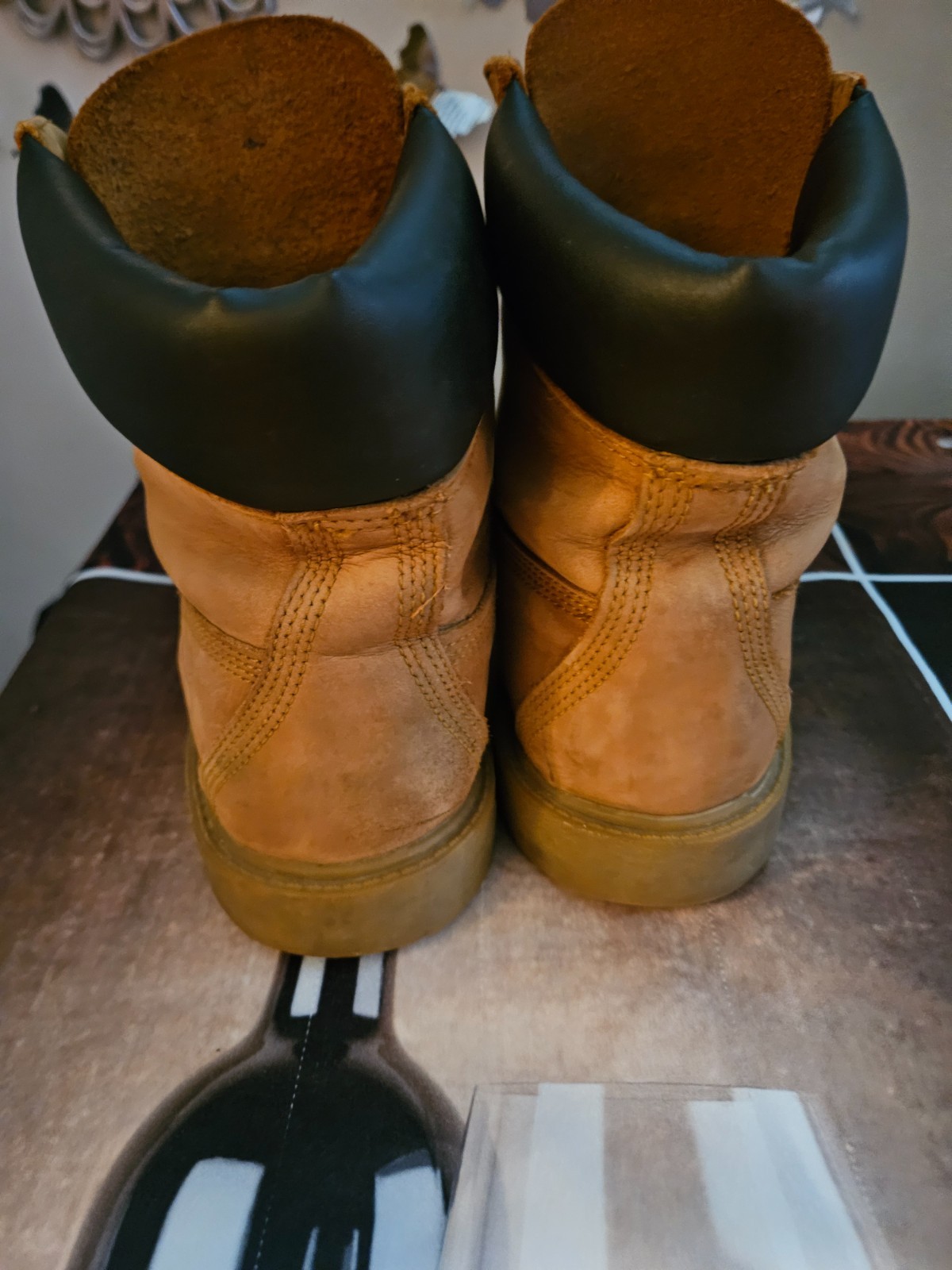 Timberland 10066 Basic Waterproof Wheat Nubuck Me… - image 6