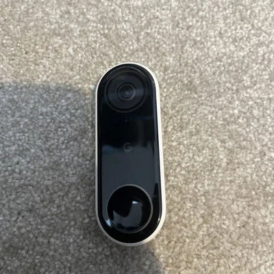 Google Nest Campanello Cablato 1a Generazione (Nest Ciao) Smart Videocitofono (GD1) - Immagine 1 di 3