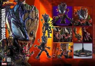 Hot Toys VENOMIZED GROOT TMS027 Maximum Venom Guardians Galaxy SEALED SHIPPER