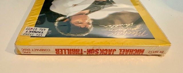 Michael Jackson Thriller First Edition CD Longbox Promo MADE IN