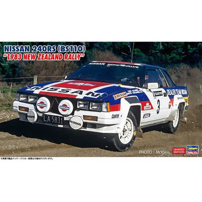 20769 1/24 Nissan 240Rs Bs110 1983Zealand Rally Assembled Plastic