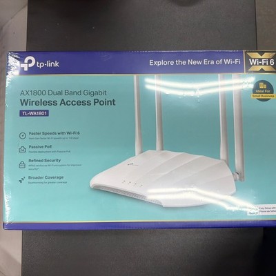TP-LINK AX1800 Dual-Band WLAN Access Point Weiß Dual-Band