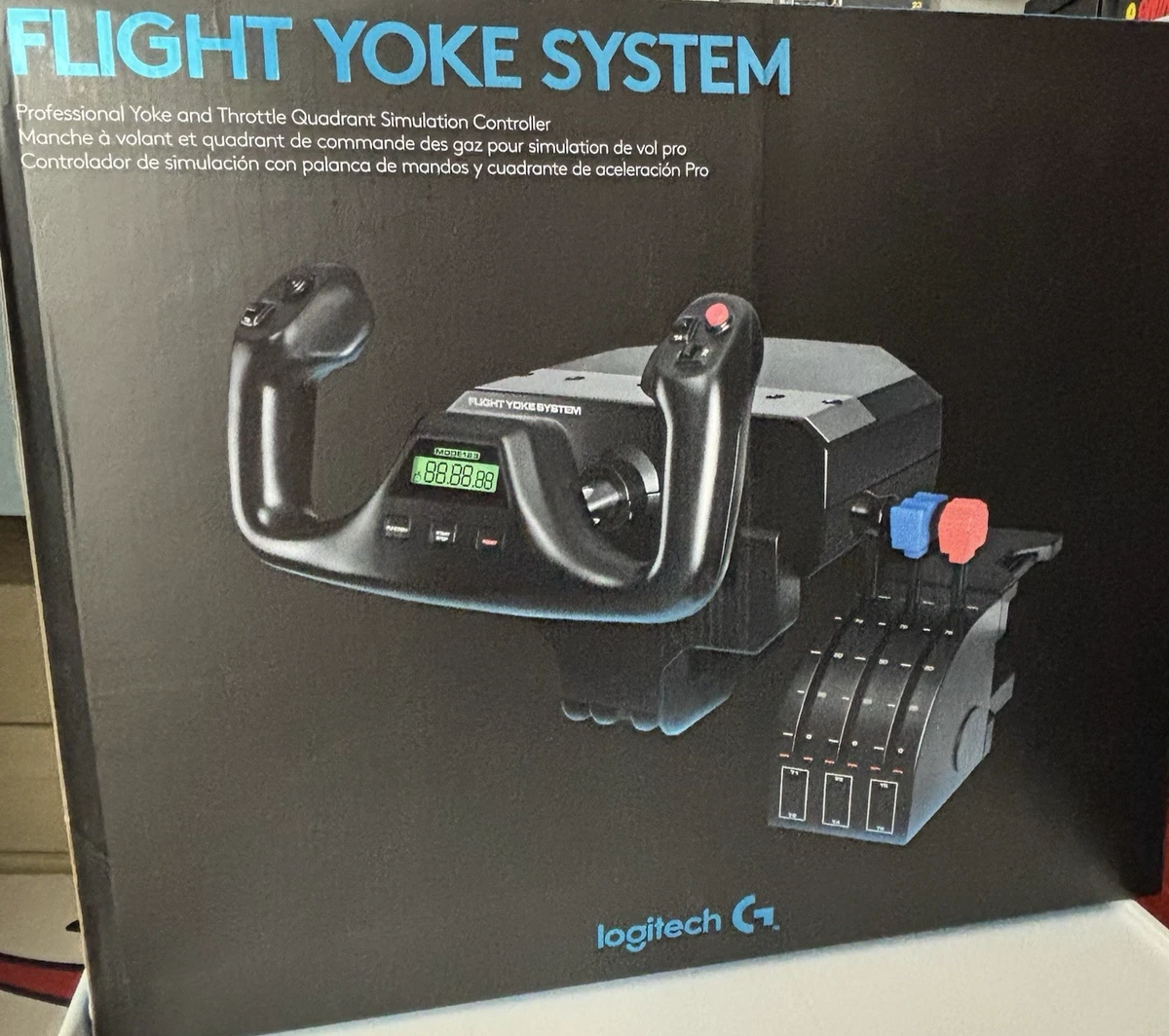 25+ Logitech Flight Yoke Video Game Controllers for sale | Updated