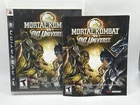 Mortal Kombat vs. DC Universe (Sony PlayStation 3, 2008) CIB w/ Manual Tested
