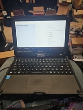 GETAC V110  Tablet Touch Screen i5-4300U 1.90GHz 8gB No Ssd Or Capsule 6807 Hrs