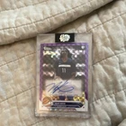 2024 Topps Chrome Naz Reid Autograph Purple Geometric Refractor #CG-NR Minnesota