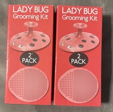 2 Boxes Included With 2 Cradle Cap Brushes In Each Box LADY BUG Grooming Kit