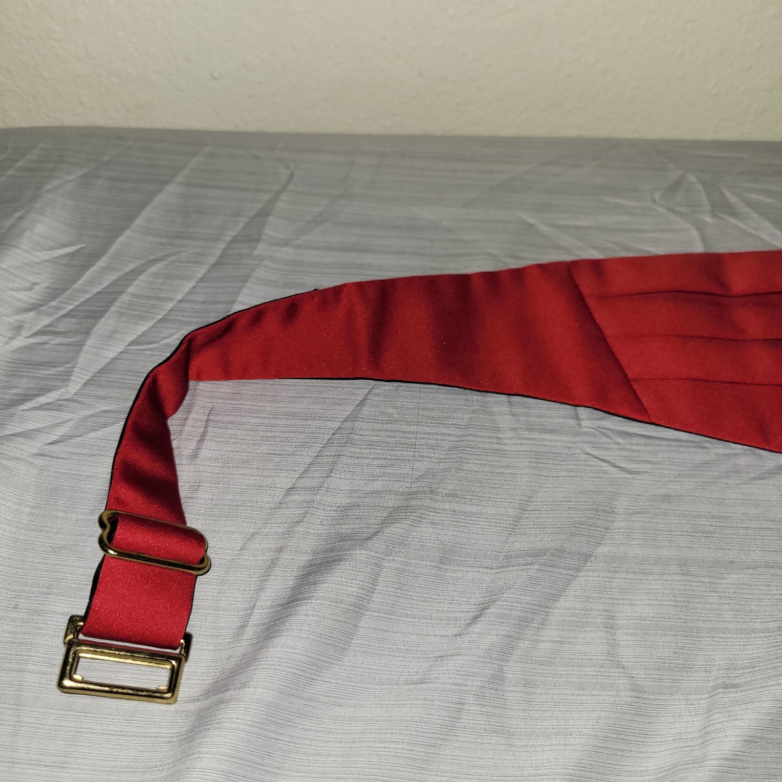 Neiman Marcus Red Cummerbund - image 5