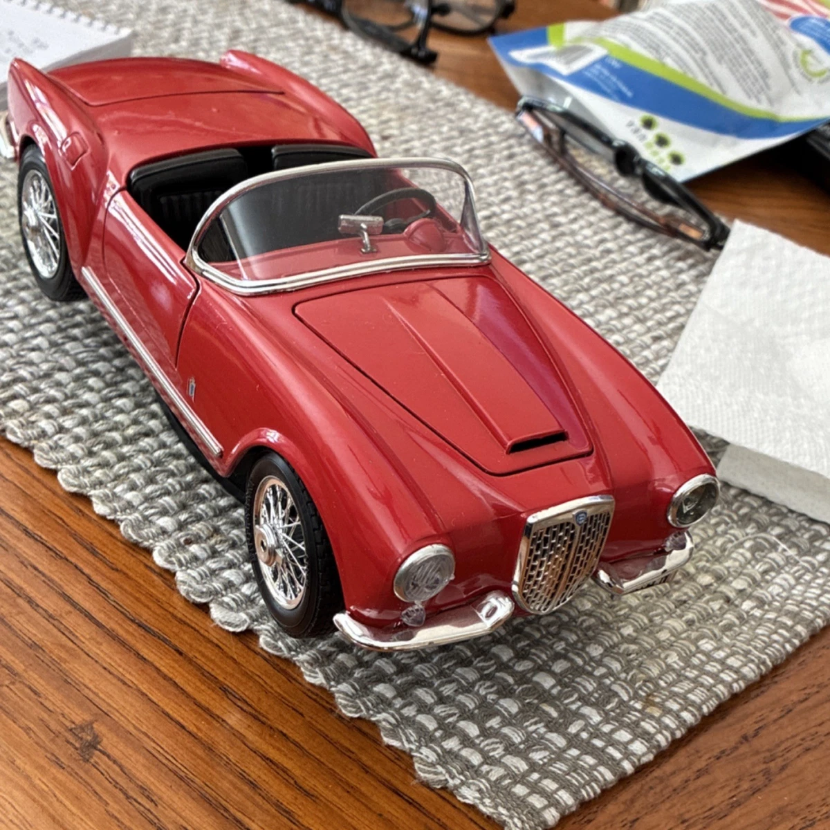 Miniature PENNY – Maserati Et Lancia Flavia – 1/66, Métal, Italie (occasion)
