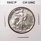 1942-P  WALKING LIBERTY HALF DOLLAR - Choice Uncirculated